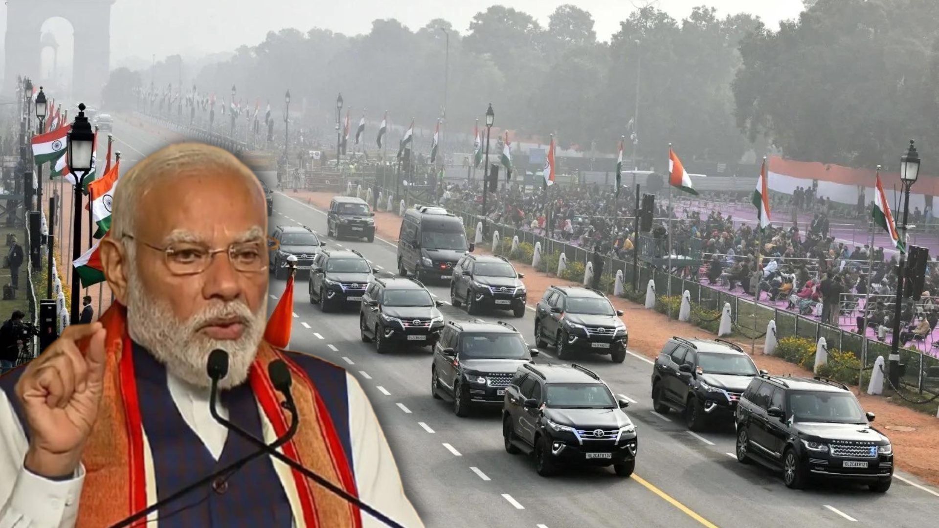 PM Modi Reduces Convoy Size and Promotes Austerity with EVs
