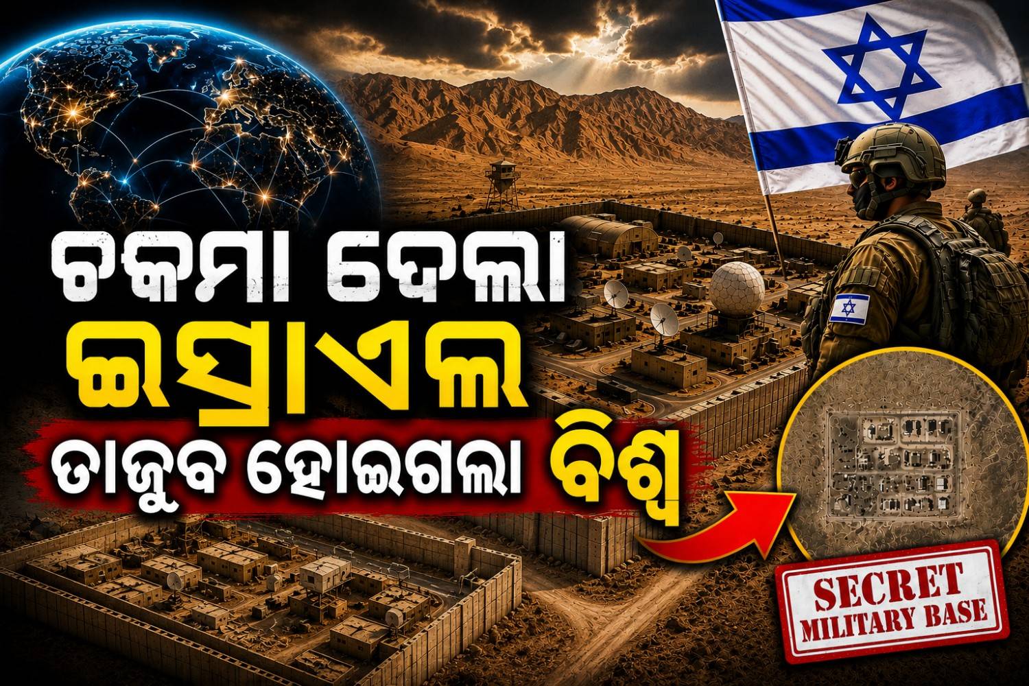 ଚର୍ଚ୍ଚାରେ ଇସ୍ରାଏଲ କାରନାମା; ତାଜୁବ ହୋଇଗଲା ଇରାକ ସହ ପୁରା ବିଶ୍ୱ