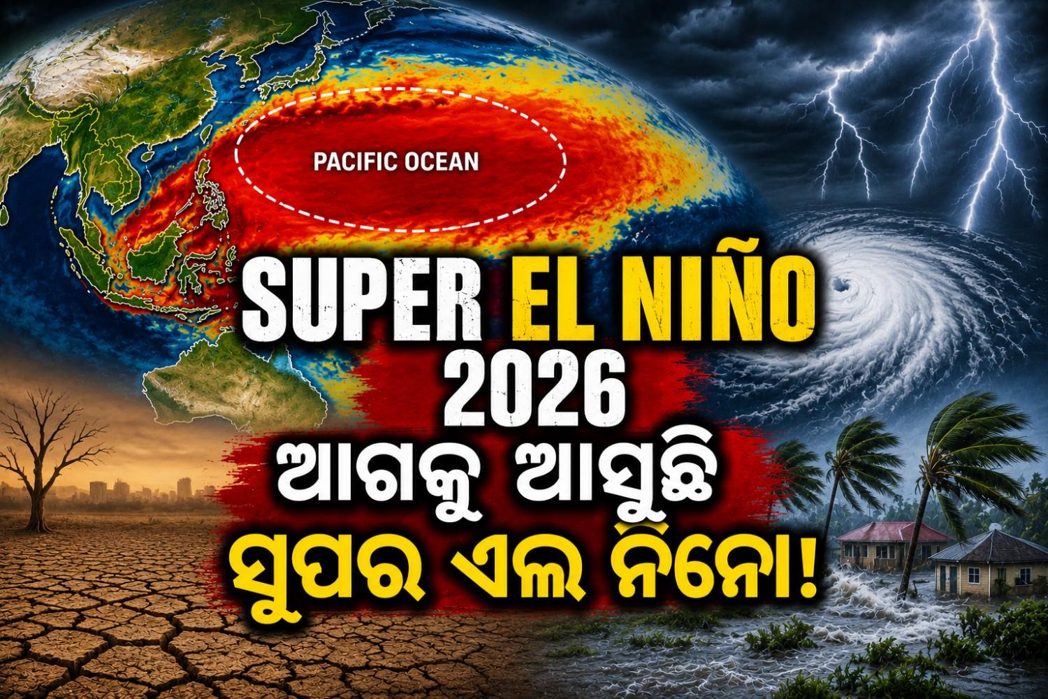 'ସୁପର ଏଲ୍ ନିନୋ' କ'ଣ? ଯିଏ ବଜାଇଛି ସତର୍କ ଘଣ୍ଟି