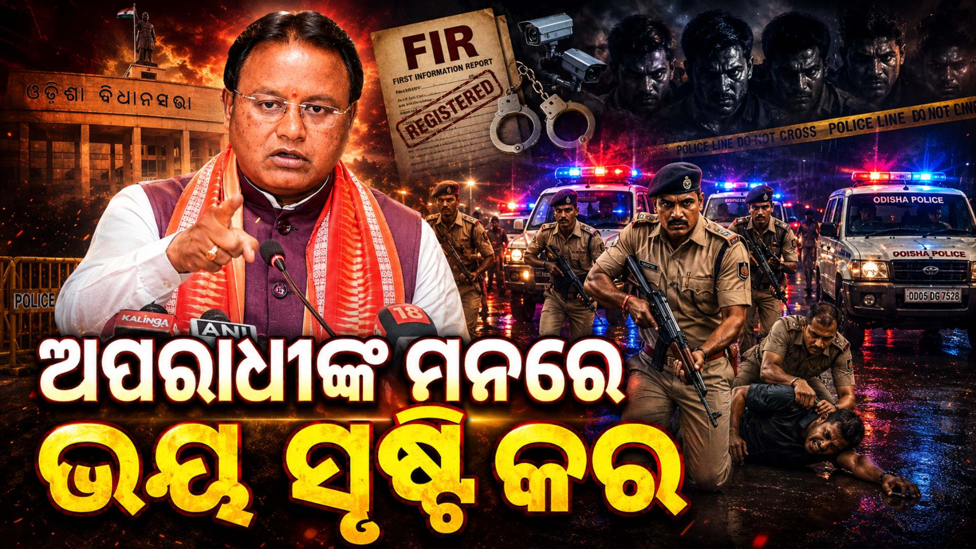 ମୁଖ୍ୟମନ୍ତ୍ରୀଙ୍କ କଡ଼ା ନିର୍ଦ୍ଦେଶ, ଅପରାଧୀଙ୍କ ମଧ୍ୟରେ ଭୟ ସୃଷ୍ଟି କର...ସାଧାରଣ ଲୋକଙ୍କ ପାଇଁ ବନ୍ଧୁ ହୁଅ