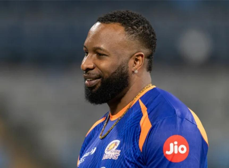 Kieron Pollard Fined for IPL Code of Conduct Breach During MI-PBKS Clash