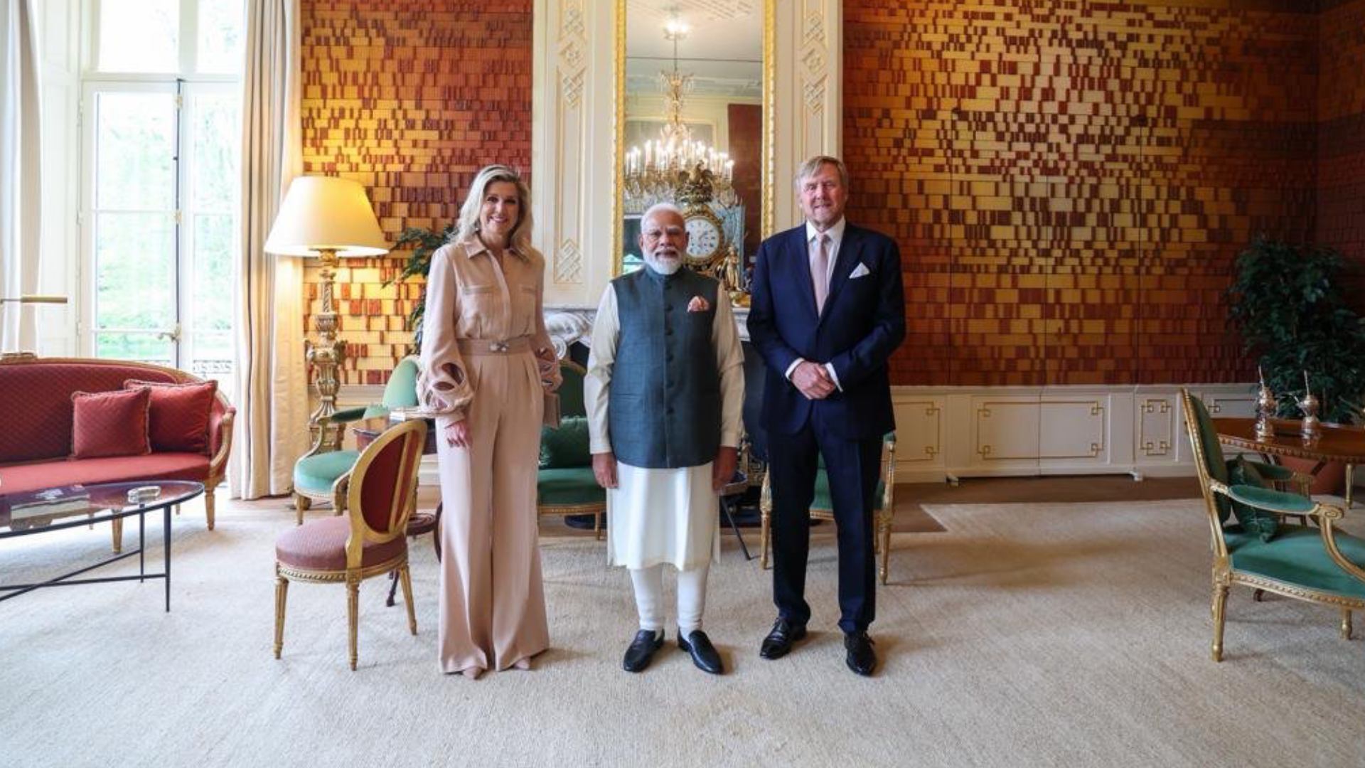 PM Modi Meets Dutch Royals, Strengthens India-Netherlands Strategic Ties
