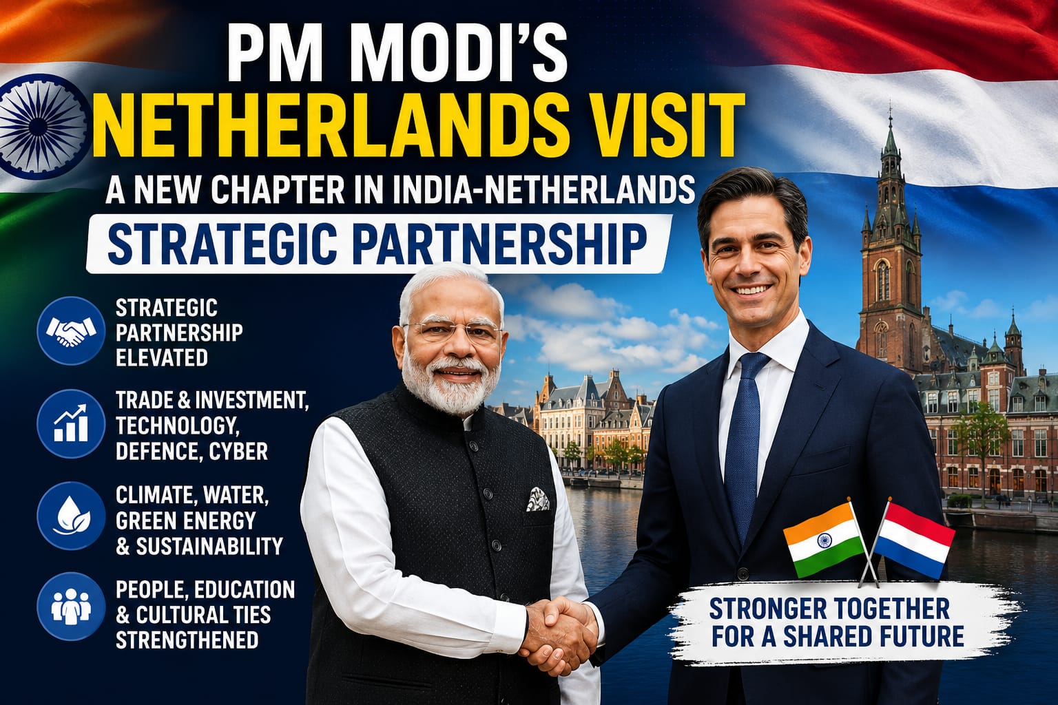 PM Modi in Netherland: The Hague Reset signals STRATEGIC UPGRADE