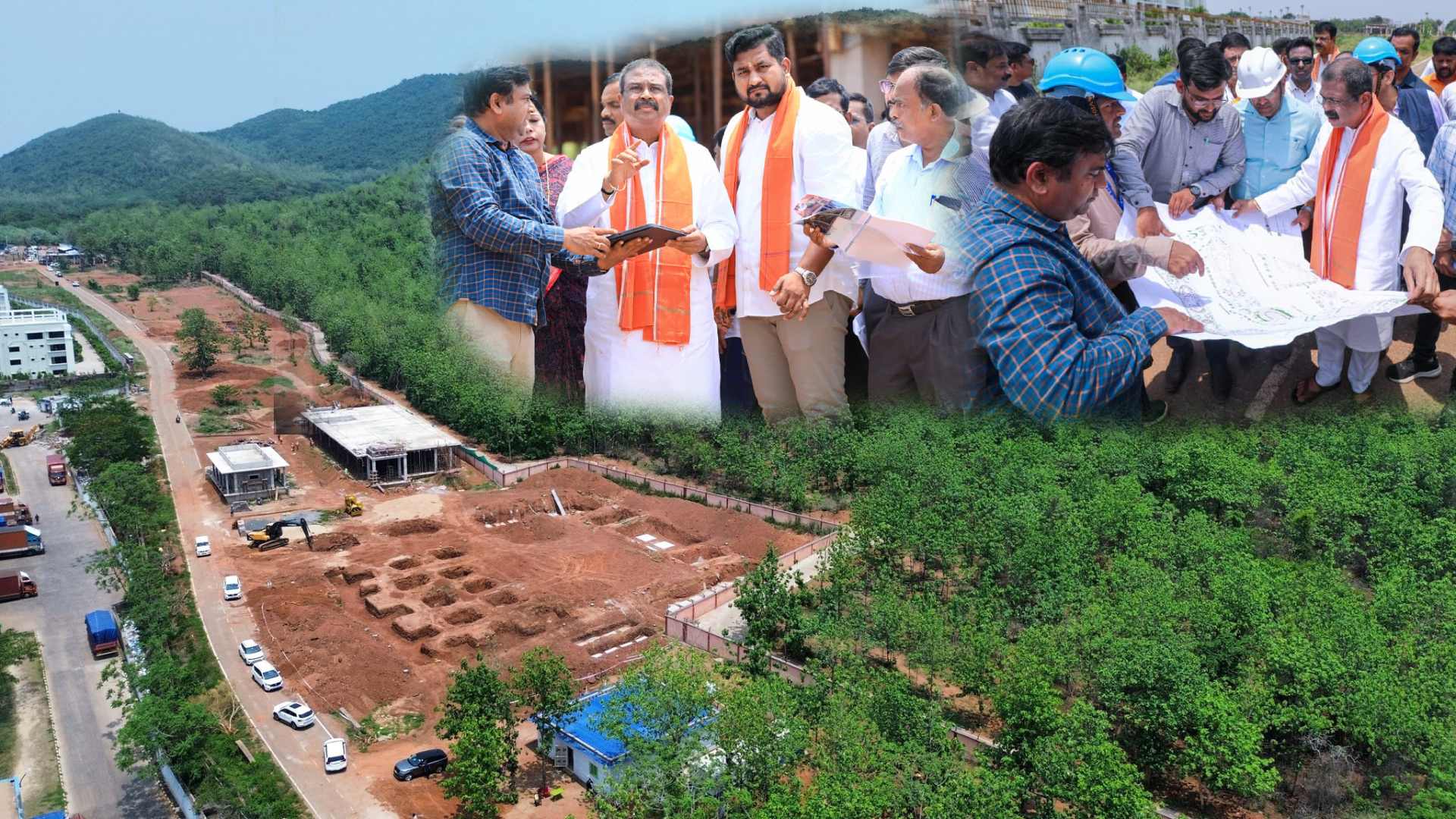 Dharmendra Pradhan Reviews Paika Bidroha Memorial Progress