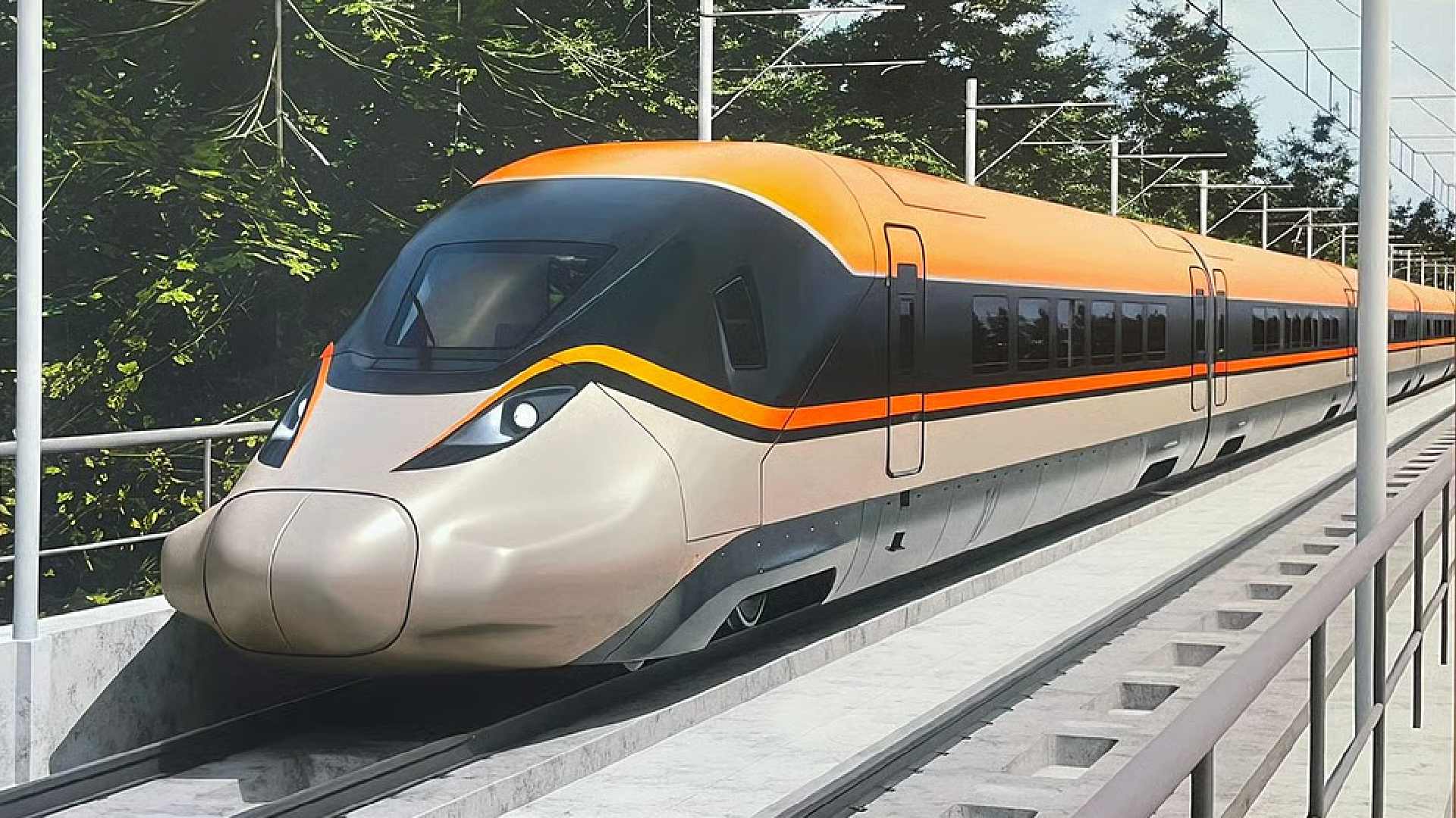 India’s First Bullet Train Design Unveiled by Indian Railways