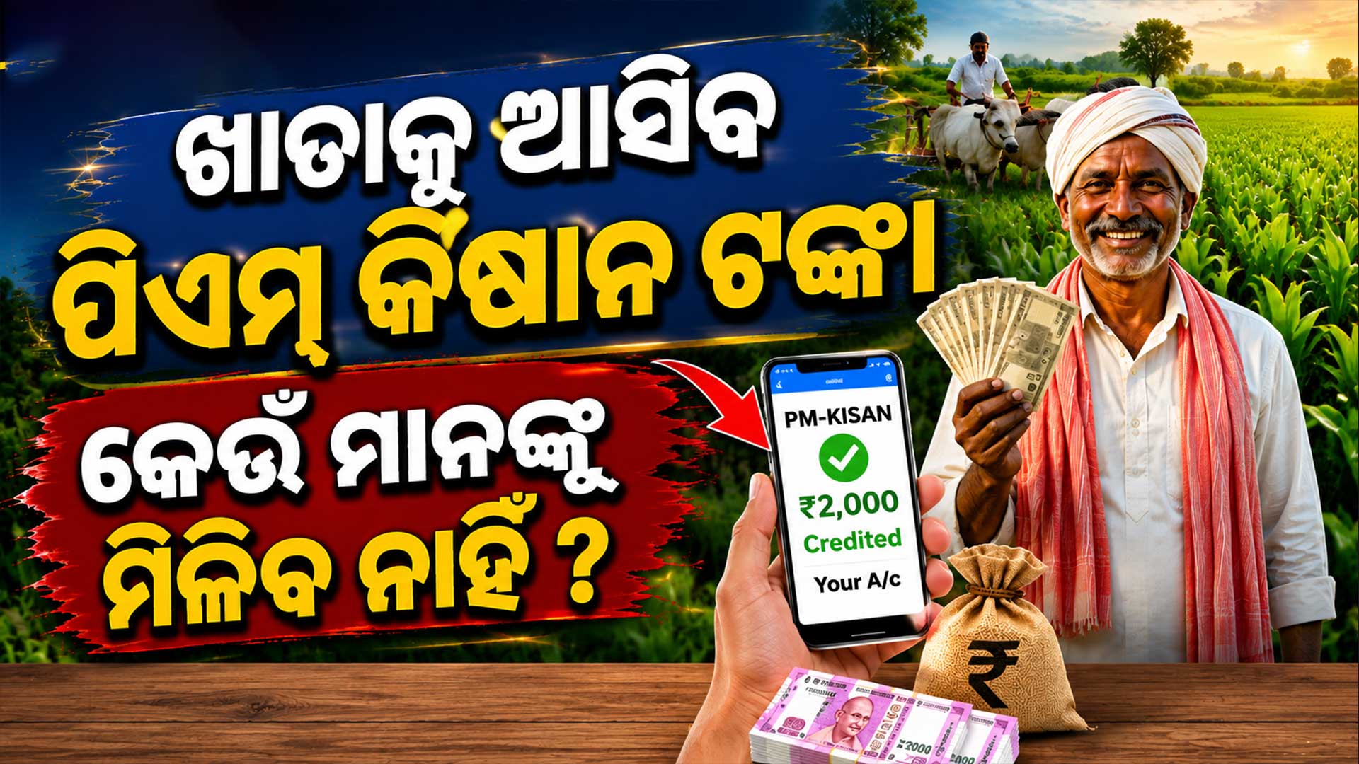 ପିଏମ କିଷାନର ୨୩ତମ କିସ୍ତି କେବେ ଆସିବ ? କିଏ ଏହା ପାଇବେ ଏବଂ କିଏ ପାଇବେ ନାହିଁ ଜାଣନ୍ତୁ...