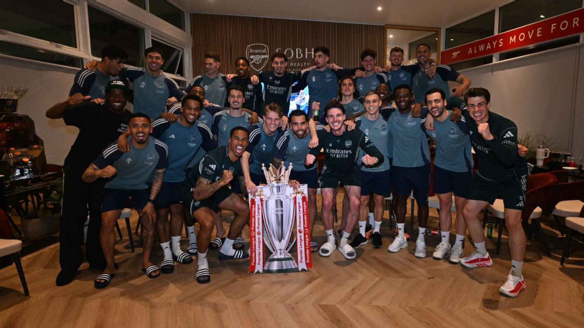 Arsenal Crowned Premier League Champions after 22 Years