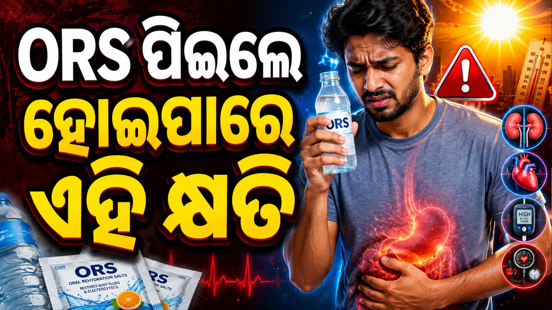 ଗରମରେ ORS ପିଉଛନ୍ତି କି ? ଜାଣନ୍ତୁ ସଠିକ୍ ନିୟମ