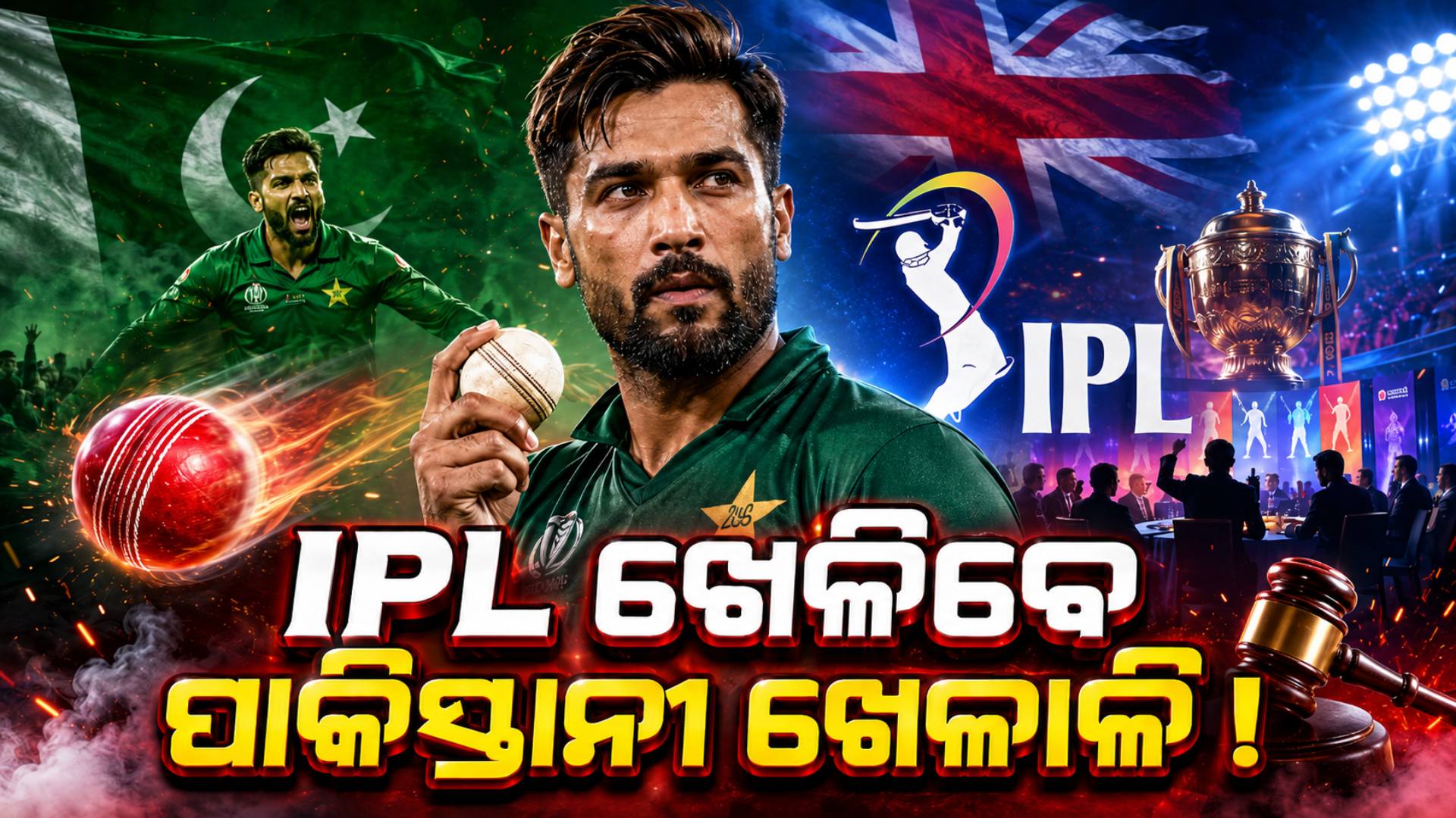 IPL ଖେଳିବେ ପାକିସ୍ତାନୀ ଖେଳାଳି ! ମିଳିଲା ବ୍ରିଟିଶ ନାଗରିକତା
