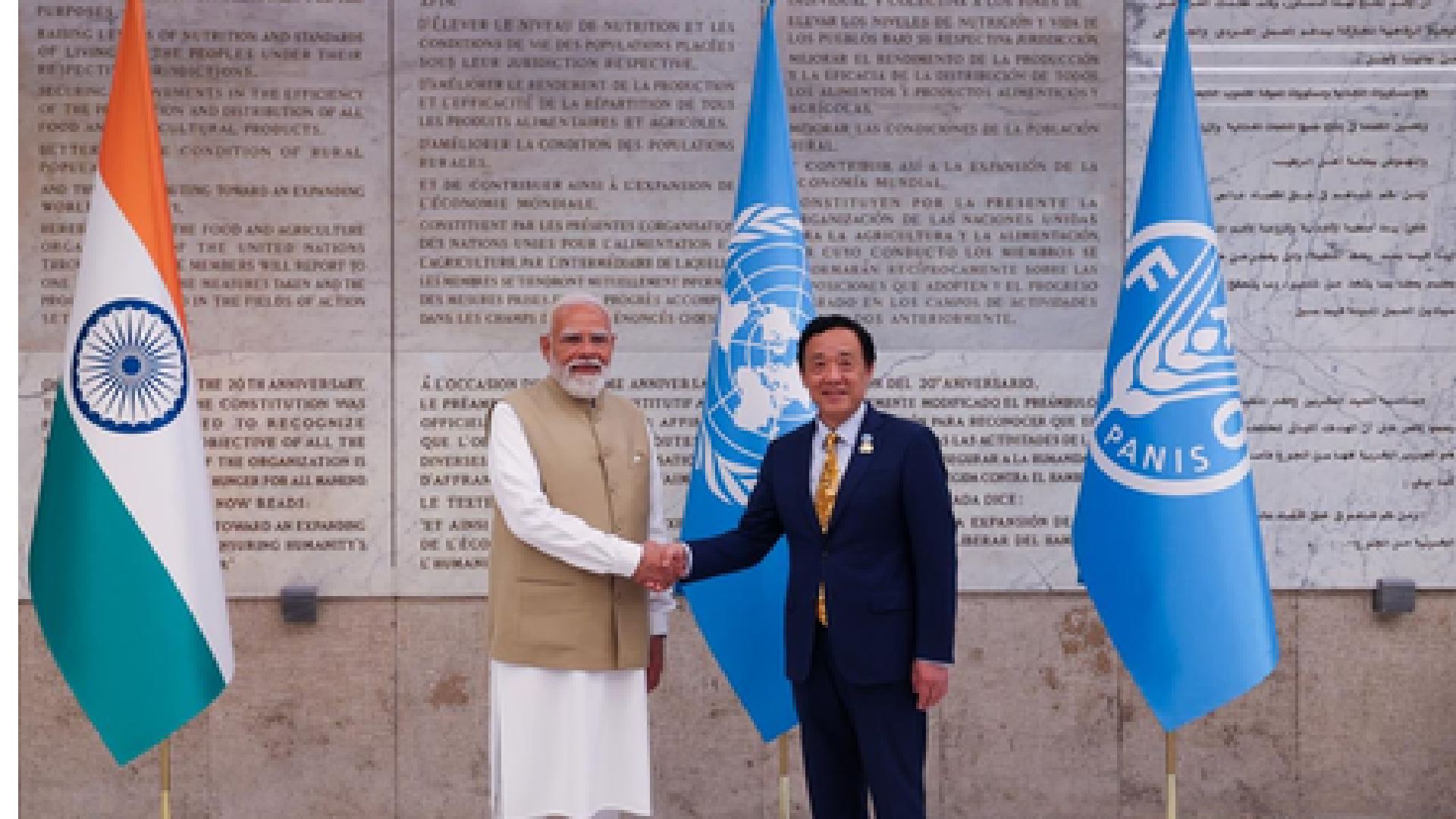 PM Modi receives FAO’s highest honour Agricola Medal for contribution to food security, farmer welfare