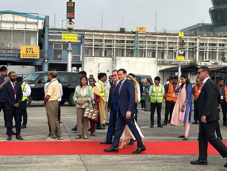 Marco Rubio Begins India Visit, Will Meet PM Modi Today In The Afternoon