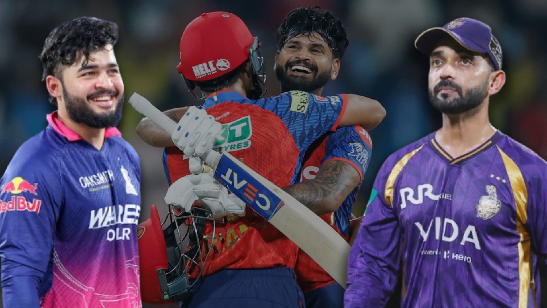 IPL 2026 Playoff Race: PBKS, RR, KKR in Three‑Way Battle for Final Spot