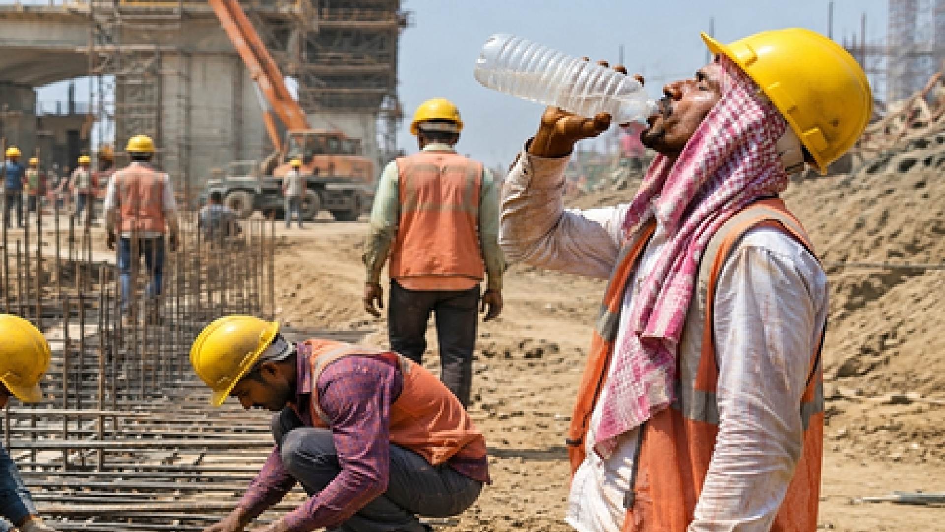 Odisha Works Department Bans Outdoor Labour Work Between 11 AM To 3 PM Amid Heatwave