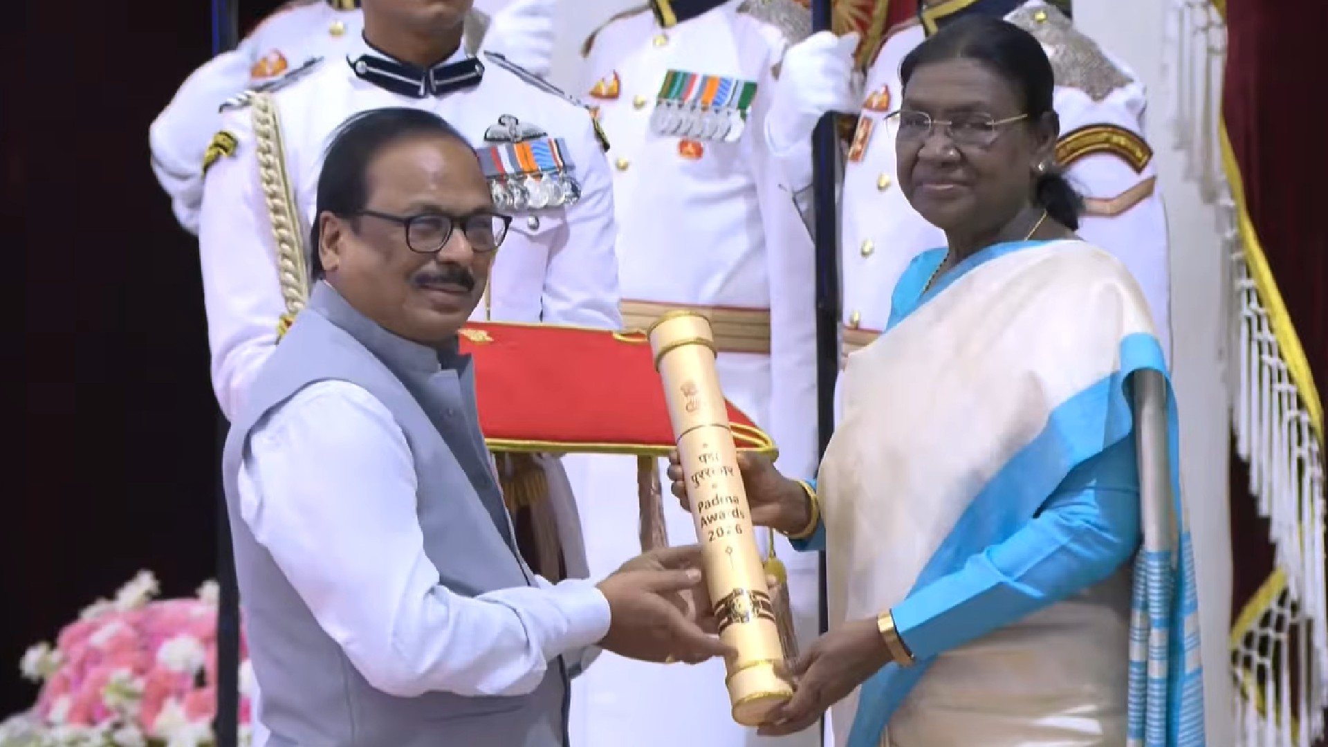 President Droupadi Murmu Confers Padma Awards; Odisha’s Mahendra Kumar Mishra among Recipients