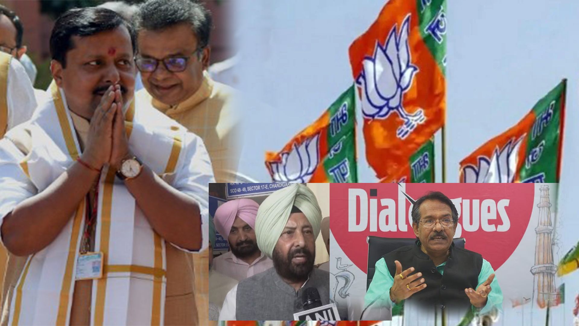 BJP Appoints New State Presidents for Delhi, Punjab, Haryana & Tripura