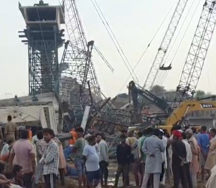 Six Workers Killed As Under-Construction Bridge Collapses In UP's Hamirpur