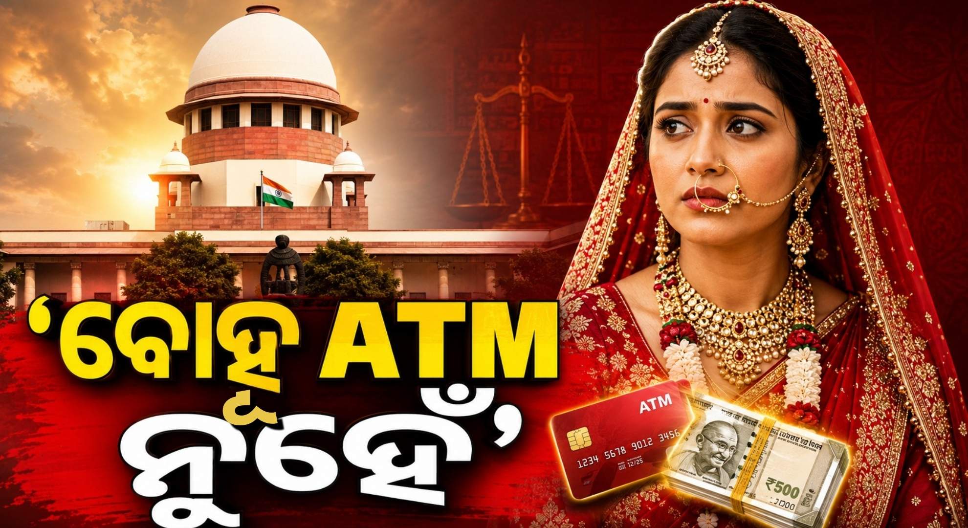 ଯୌତୁକ ନେଇ ସୁପ୍ରିମକୋର୍ଟଙ୍କ କଡ଼ା ଟିପ୍ପଣୀ; 'ଯାହାଠୁ ଟଙ୍କା ନିଅନ୍ତି, ତାଙ୍କୁ ହିଁ ଭିକାରୀ କୁହନ୍ତି...'