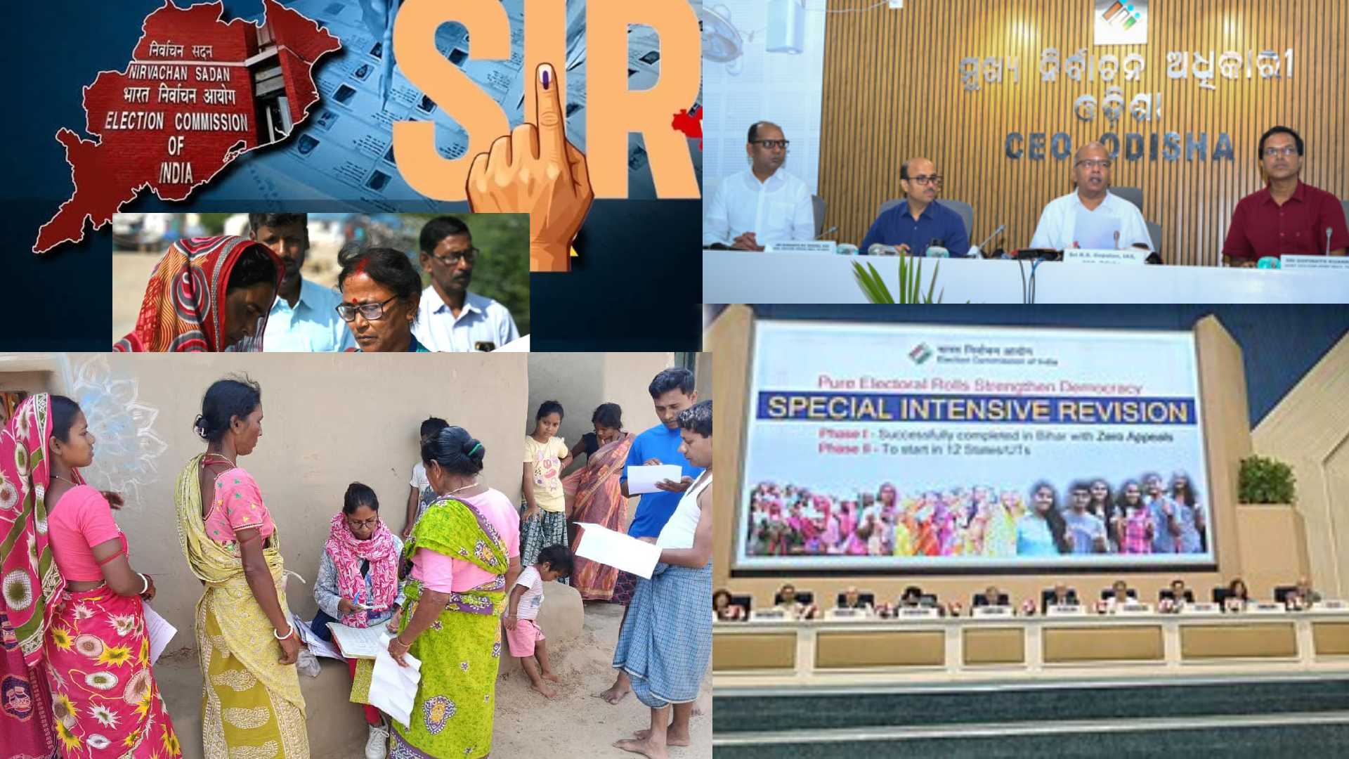 Odisha Launches SIR Campaign with Door-to-Door Voter Verification