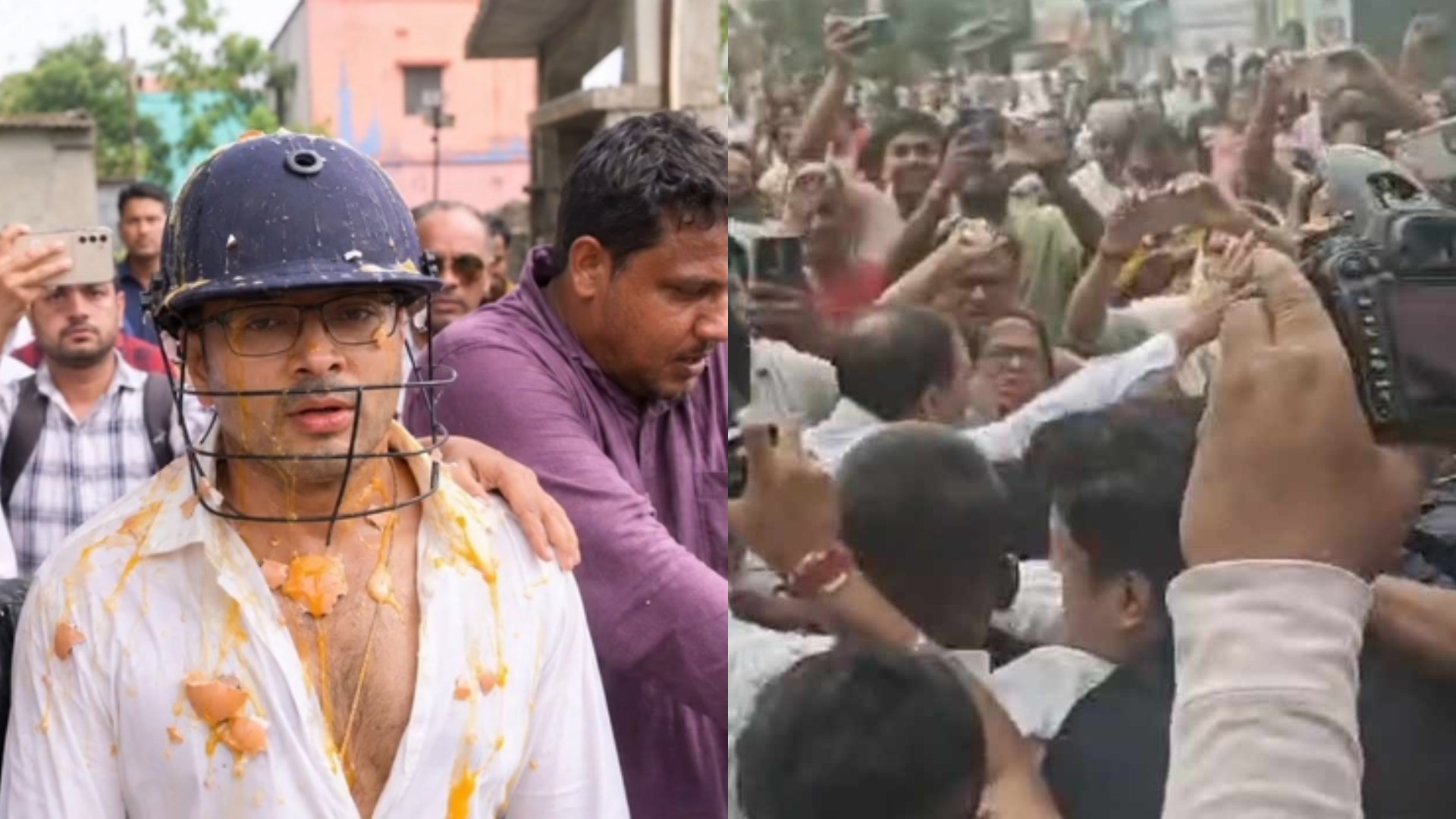Abhishek Banerjee Heckled in Sonarpur, Slapped and Pelted with Eggs