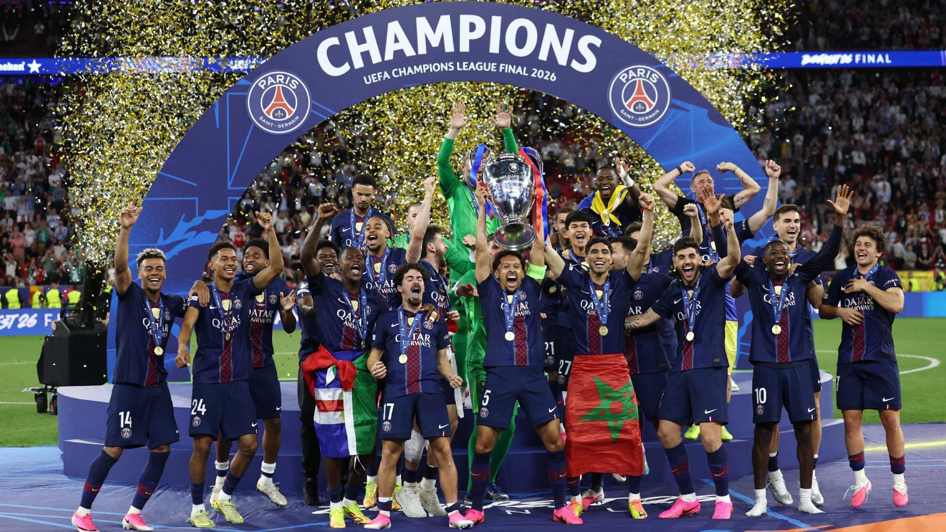 PSG Retain UEFA Champions League Title, Arsenal Suffer Heartbreak