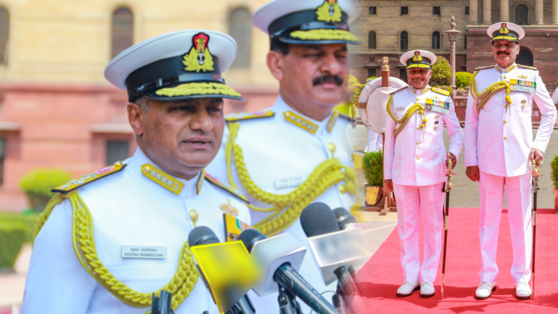 Admiral Krishna Swaminathan Takes Charge as Indian Navy Chief