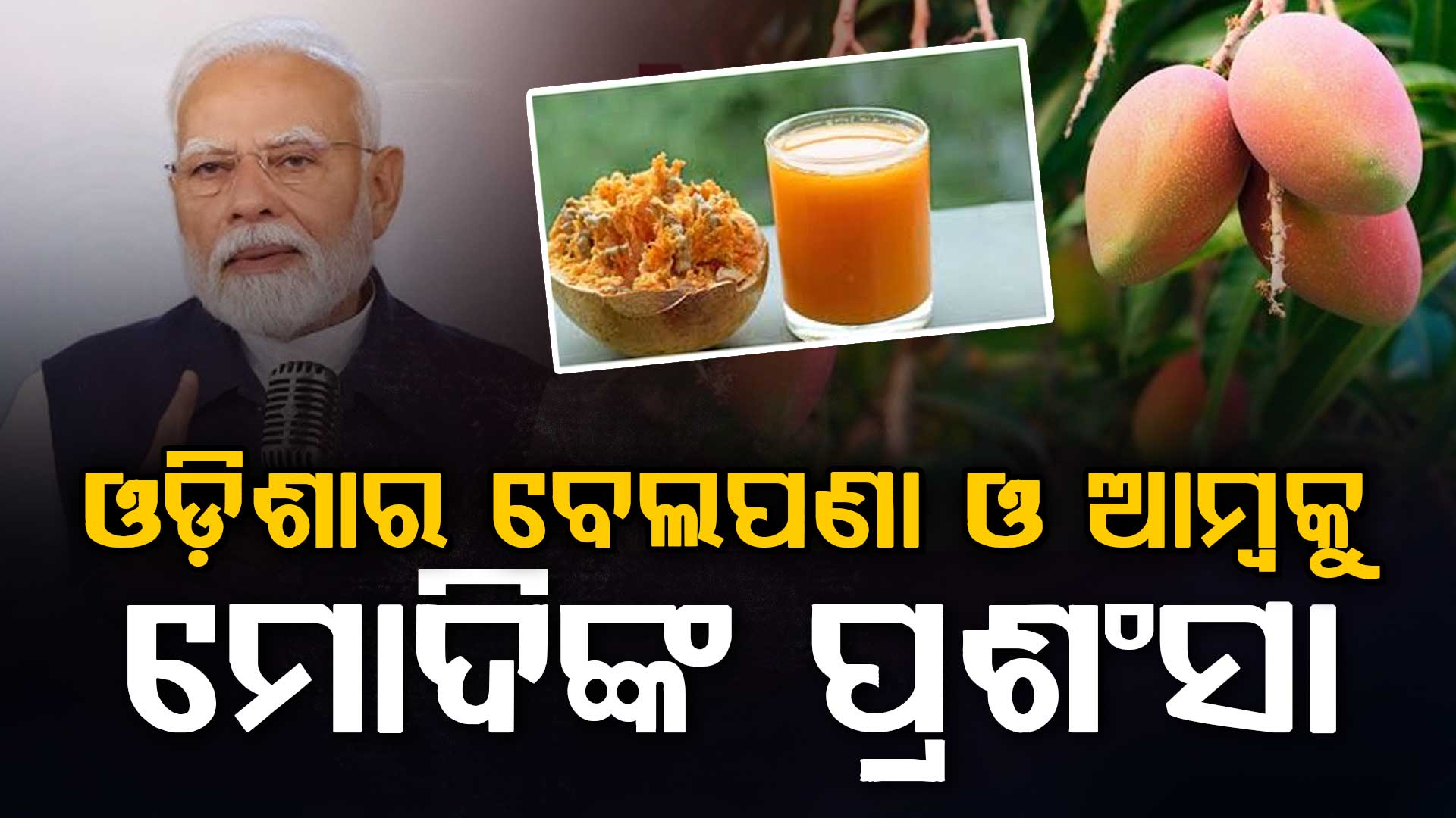 ମନ୍ କି ବାତ୍'ରେ ଓଡ଼ିଶାର ବେଲପଣା ଓ ସୁବର୍ଣ୍ଣରେଖା ଆମ୍ବକୁ ପ୍ରଶଂସା କଲେ ପ୍ରଧାନମନ୍ତ୍ରୀ ମୋଦି