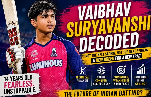 Can Vaibhav Suryavanshi Conquer England and Australia like Sachin, Sehwag? The Technical Analysis Explained