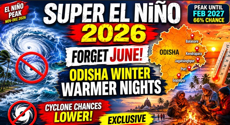 Super El Nino 2026: Forget June, Odisha winter to have warmer nights but Cyclone Chances Lower| Exclusive