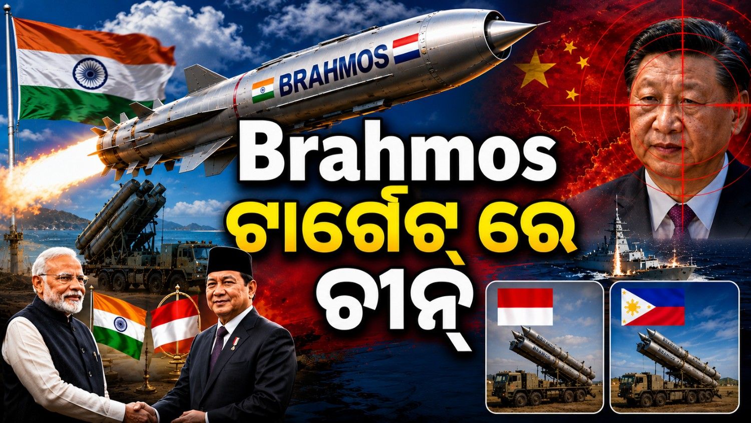 ବ୍ରହ୍ମୋସ୍ ଜାଲରେ ଫସିଯିବ ଚୀନ୍! ଭିଏତନାମ୍ ପରେ ପଡ଼ିଲା ଇଣ୍ଡୋନେସିଆ ପାଳି 