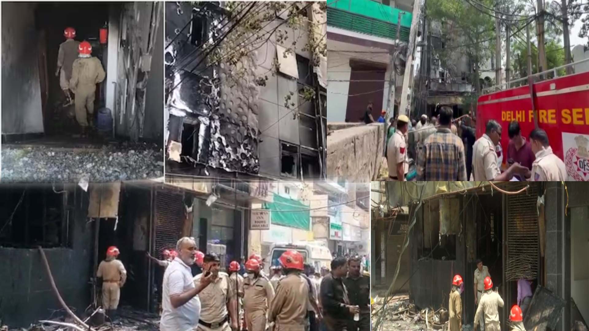 Breaking News: Massive Fire Engulfs a Delhi Restaurant, Claims At Least 21 Lives