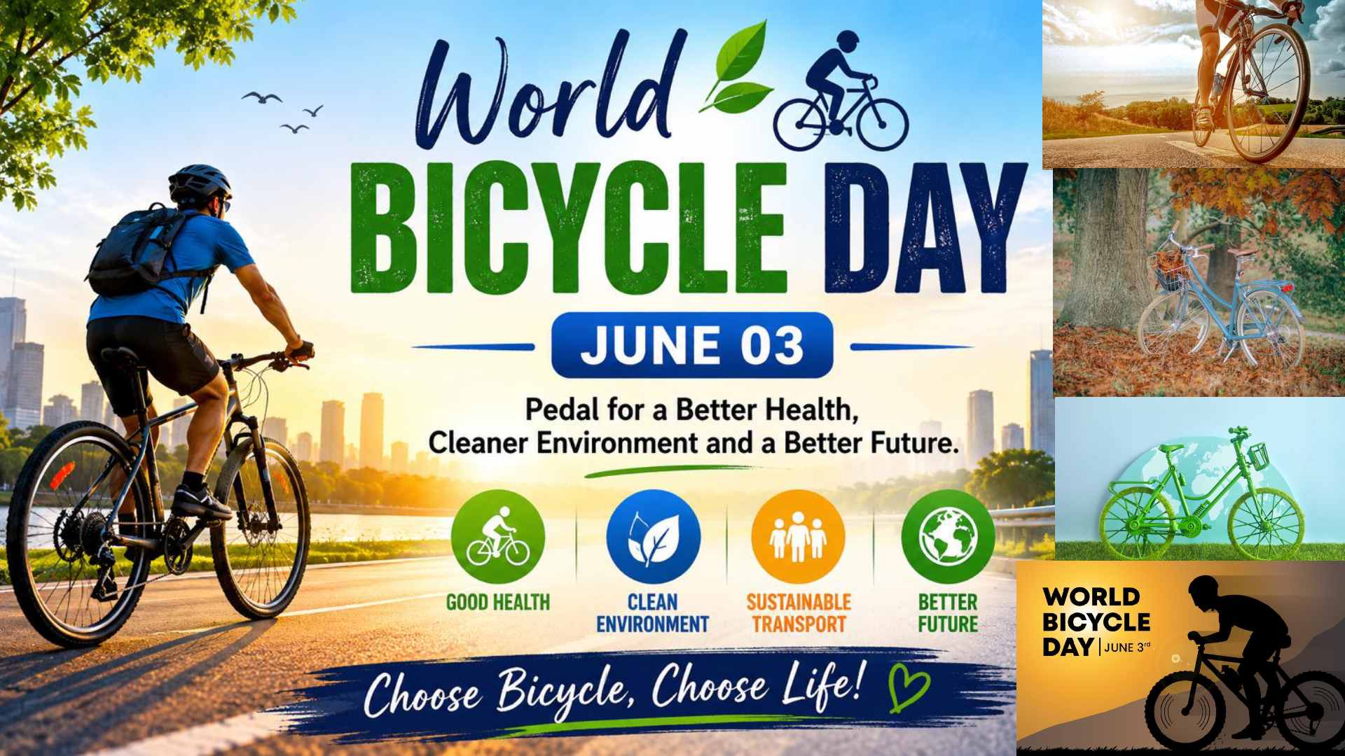 World Bicycle Day Celebrated Across the Globe, Promoting Health and Sustainable Transport