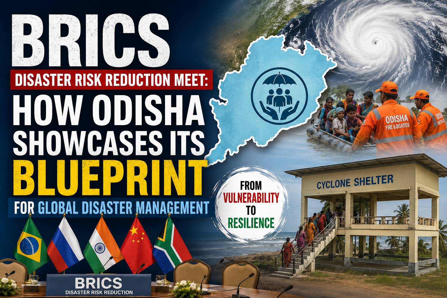 BRICS Disaster Risk Reduction Meet: How Odisha Is Showcasing Its Blueprint for Climate Resilience to the World| Special Story