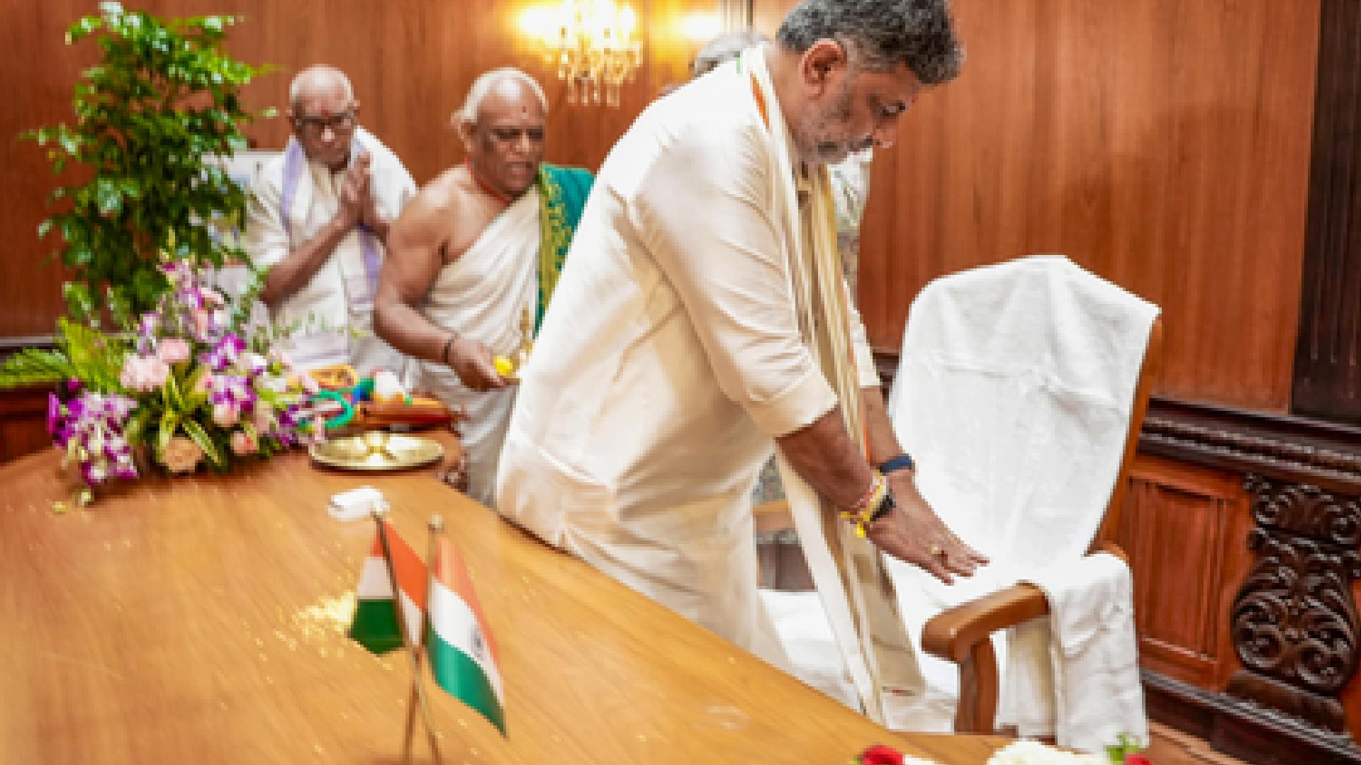 CM chair belongs to people: Shivakumar after first cabinet meeting