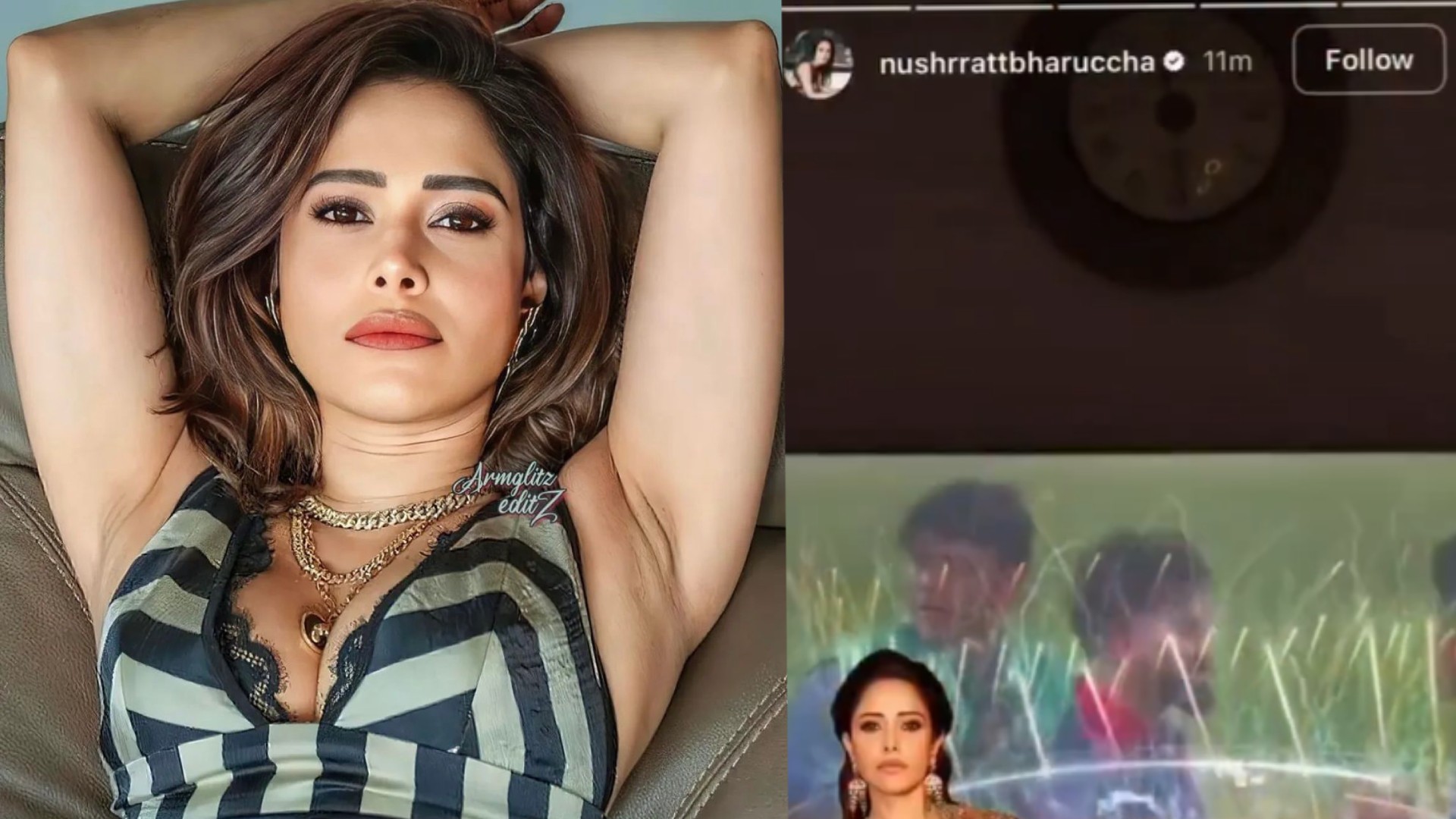Nushrratt Bharuccha Clarifies Viral Instagram Sounds Were From 'A Puppy', Not What Netizens Speculated
