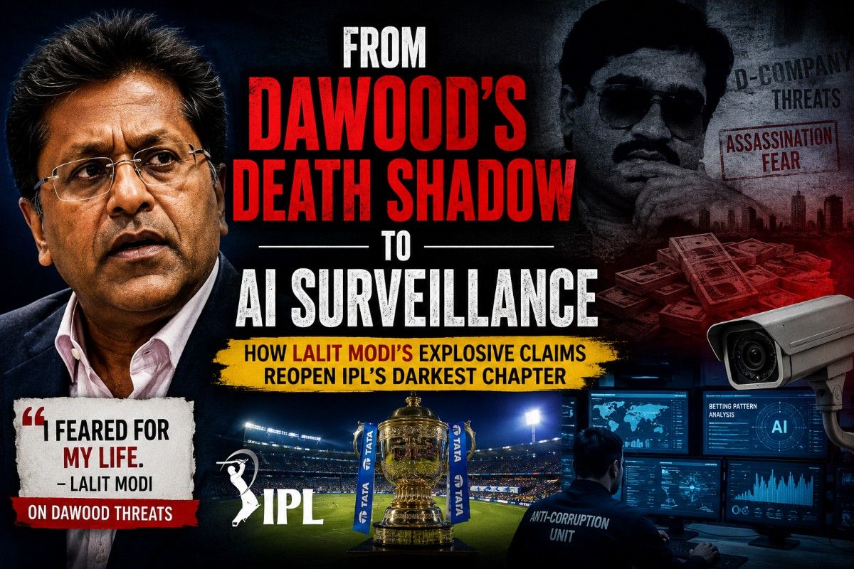 From Dawood's Death Shadow to AI Surveillance: How Lalit Modi's Explosive Claims Reopen IPL's Darkest Chapter