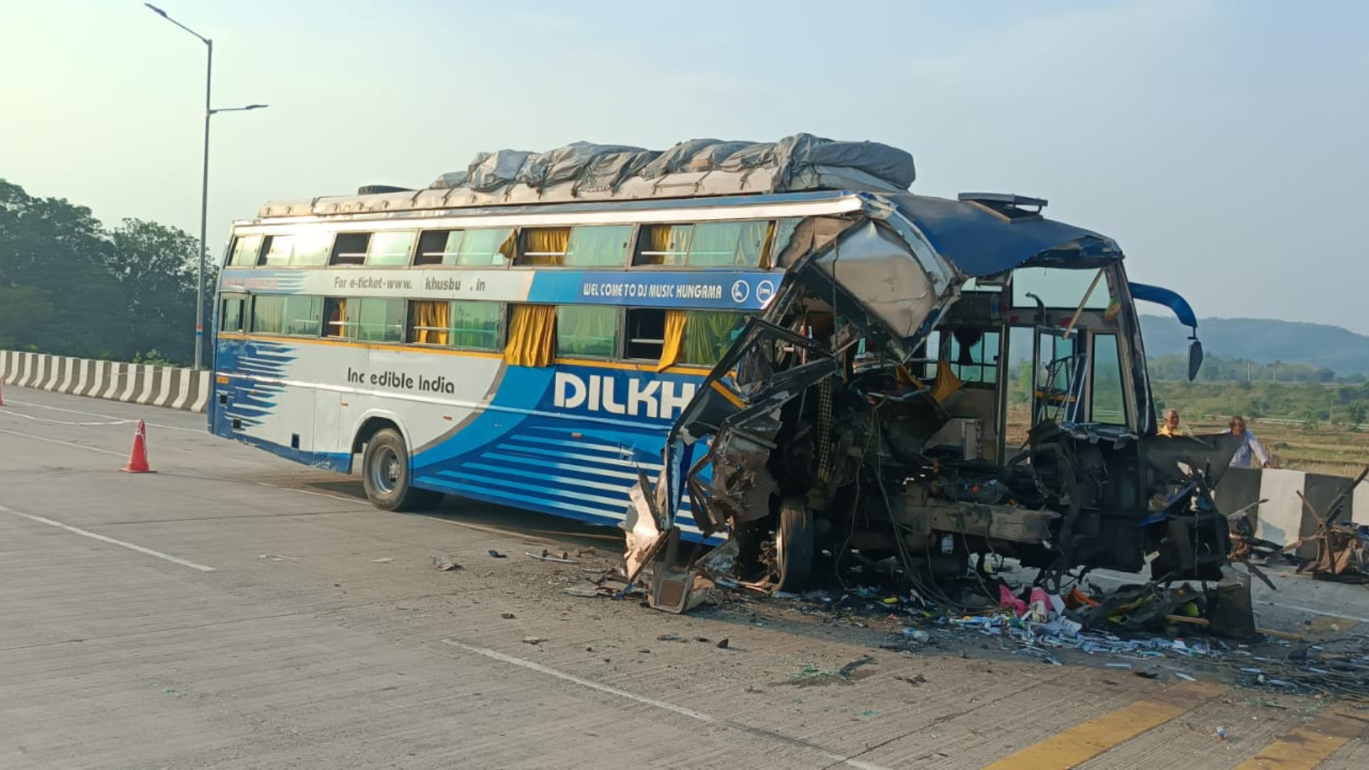 Bus Rams Coal-laden Truck on NH-55 In Odisha; Conductor Dies, Several Passengers Injured