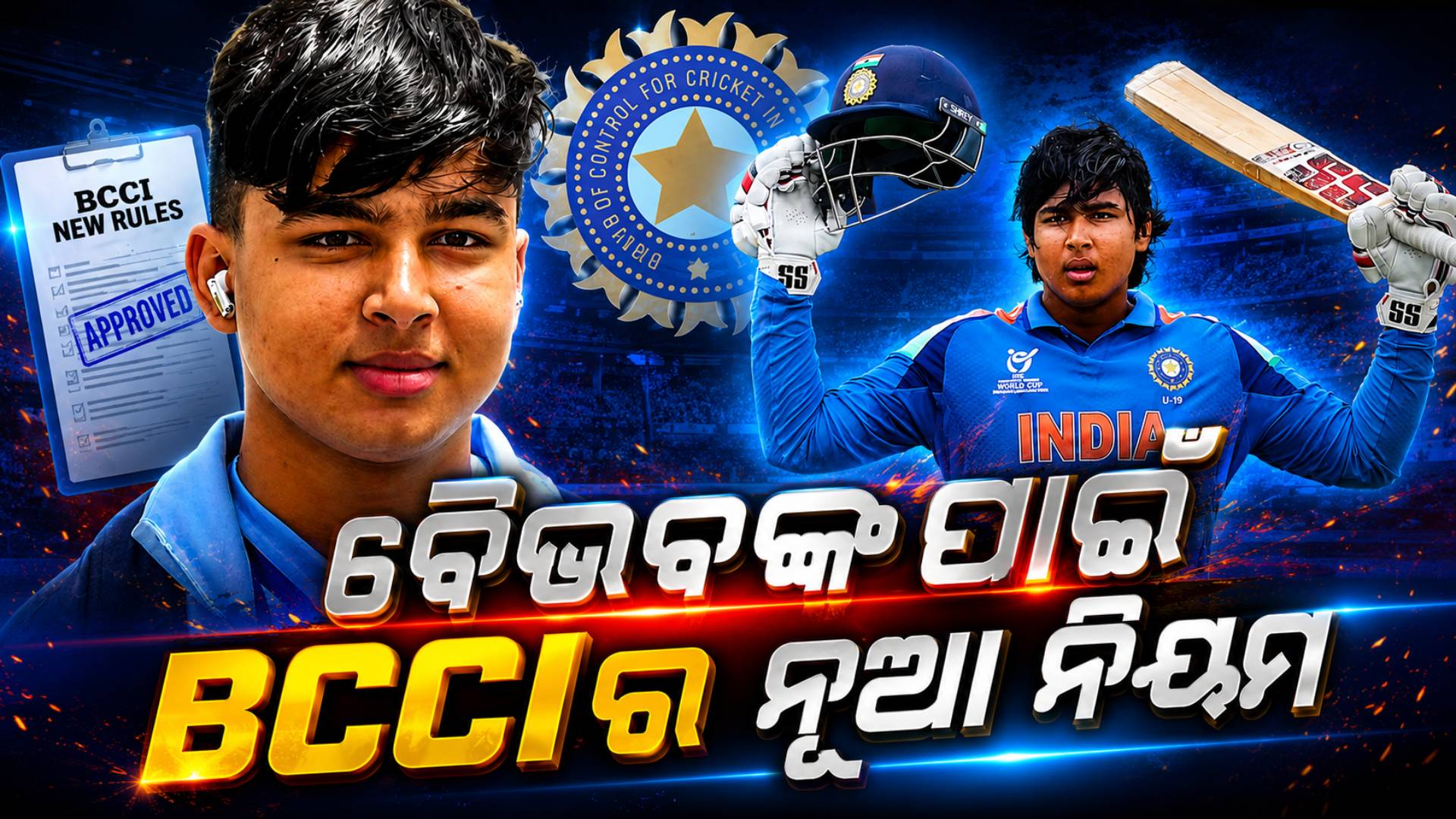 ବୈଭବ ସୂର୍ଯ୍ୟବଂଶୀଙ୍କ ପାଇଁ BCCIର ବଡ଼ ନିଷ୍ପତ୍ତି, ଇଂଲଣ୍ଡ ଗସ୍ତରେ ସାଙ୍ଗରେ ଯିବେ ବାପା-ମାଆ