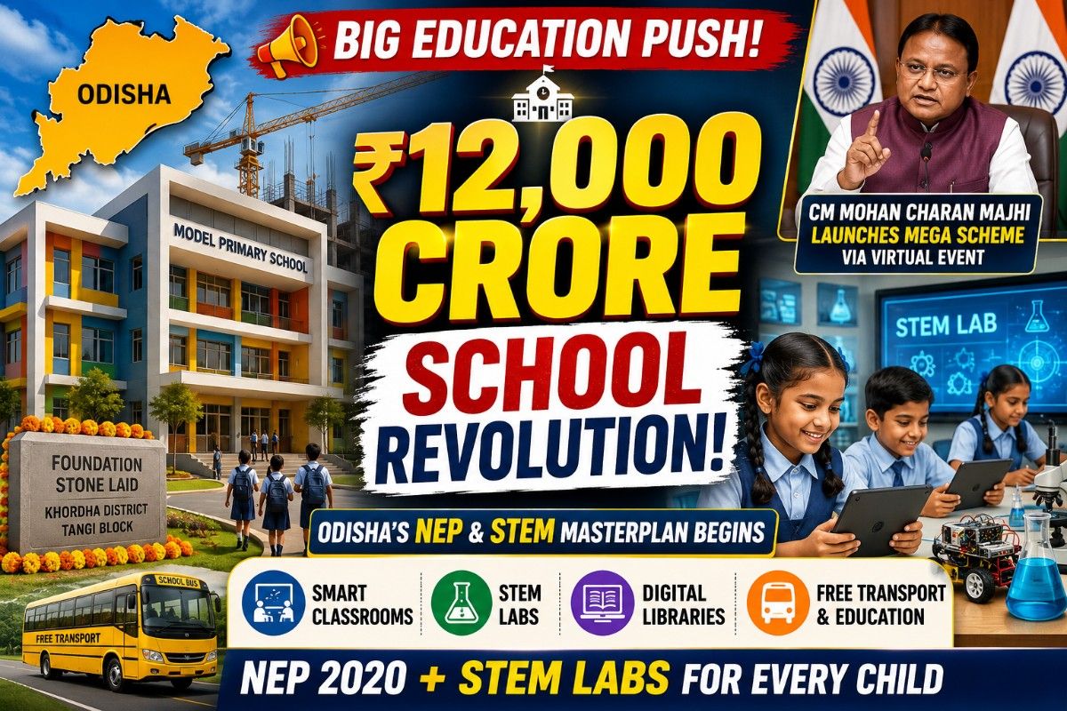 How Odisha's New Rs12,000 Crore Model Primary Schools Are Rewriting the NEP, STEM Roadmap| Special Story
