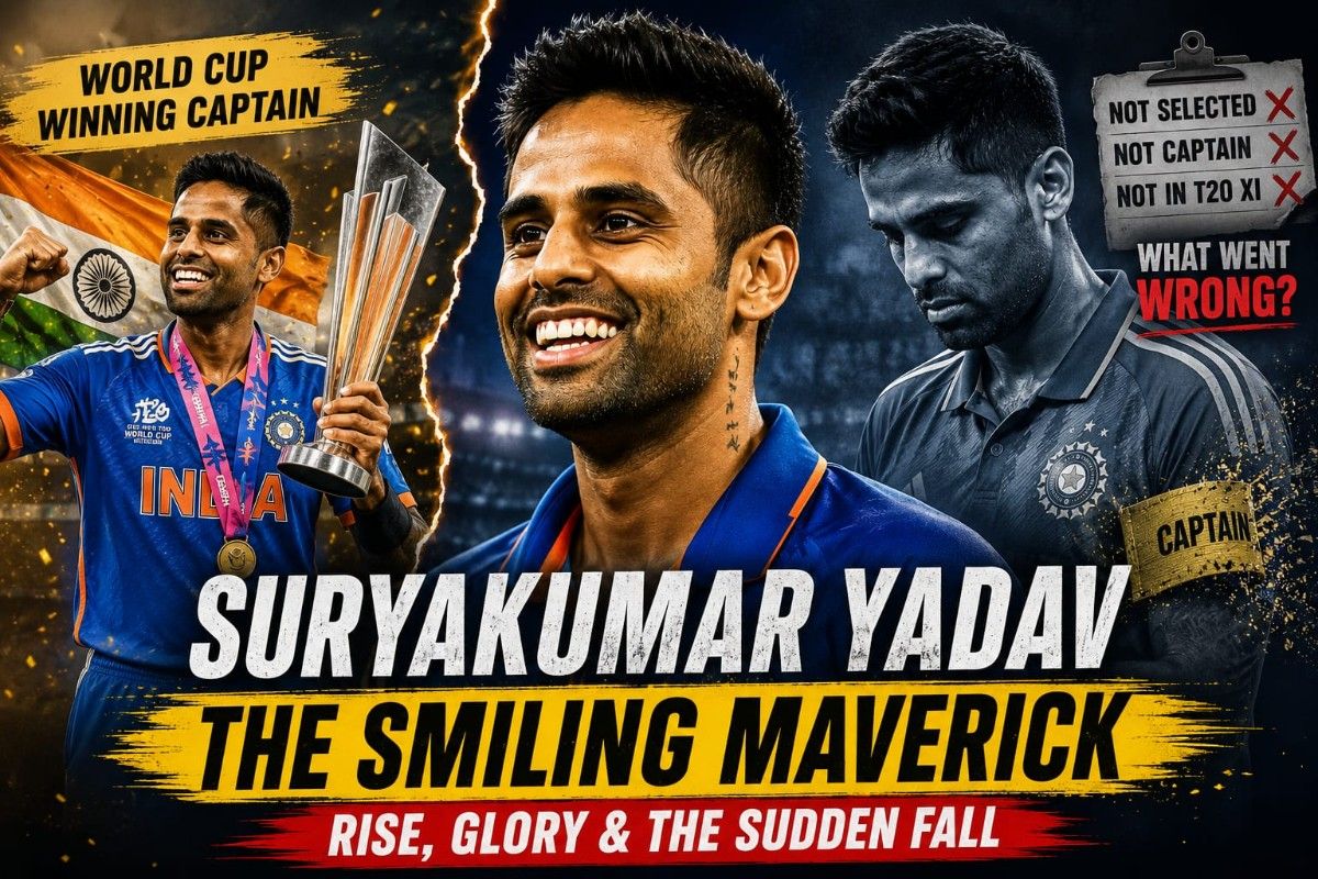 Suryakumar Yadav – The Smiling Maverick: Why India’s T 20 King Lost his Crown