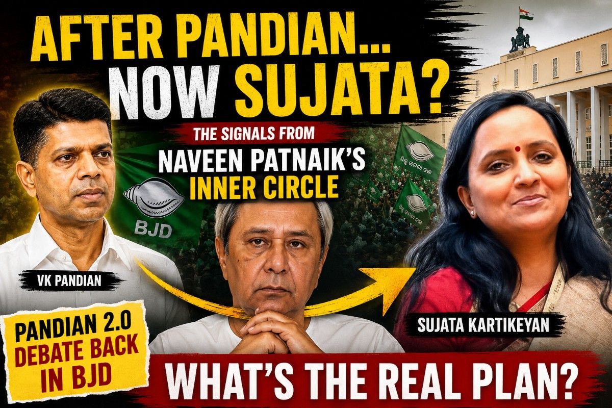 After Pandian, Now Sujata? The Signals Emerging from Naveen Patnaik's Inner Circle| Analysis