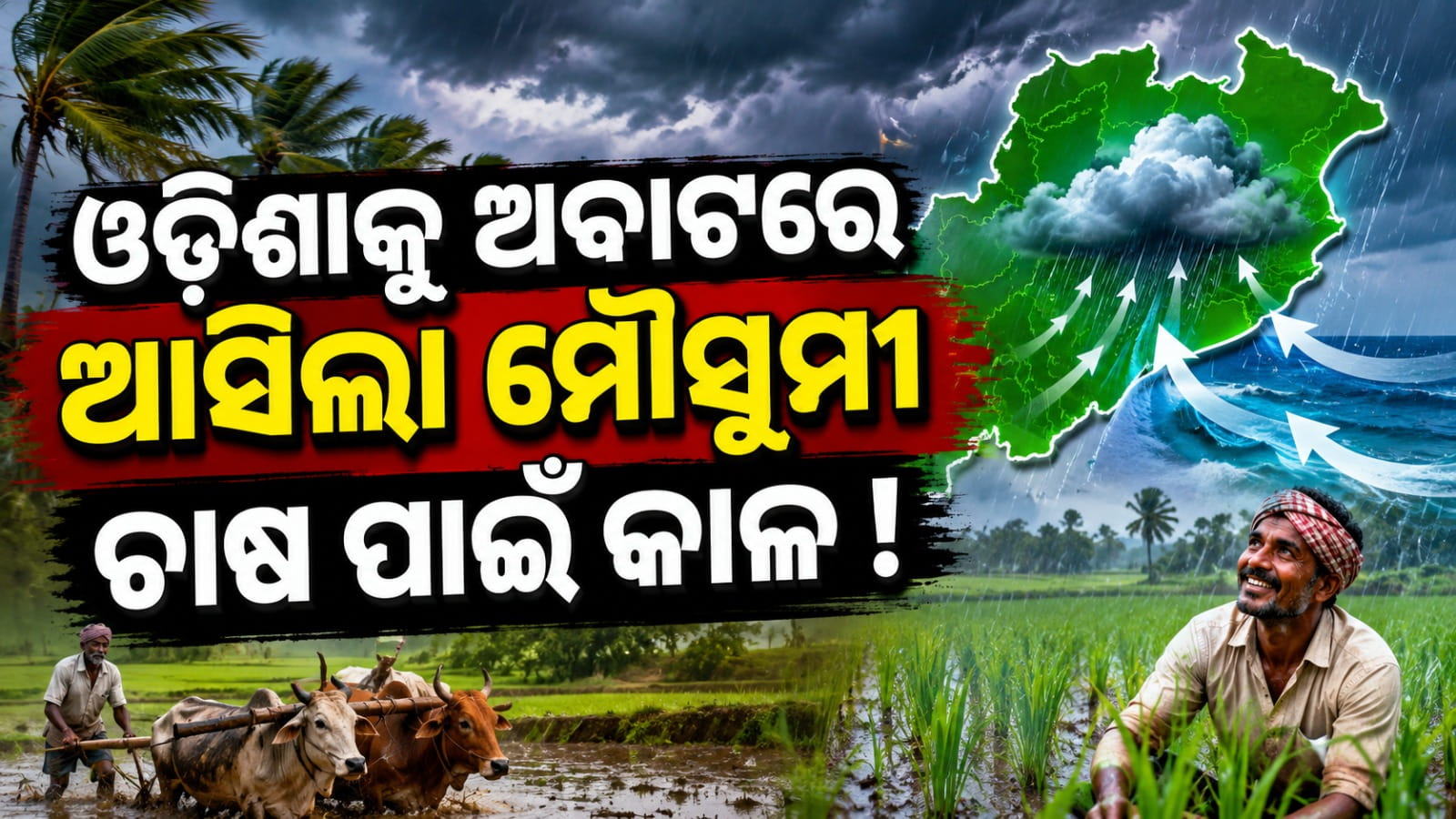 ବାଲେଶ୍ଵର ଦେଇ କାହିଁକି ଓଡ଼ିଶା ଛୁଇଁଲା ମୌସୁମୀ ? ଜୁନ୍ରେ ହେବ ତ ଭଲ ବର୍ଷା ?