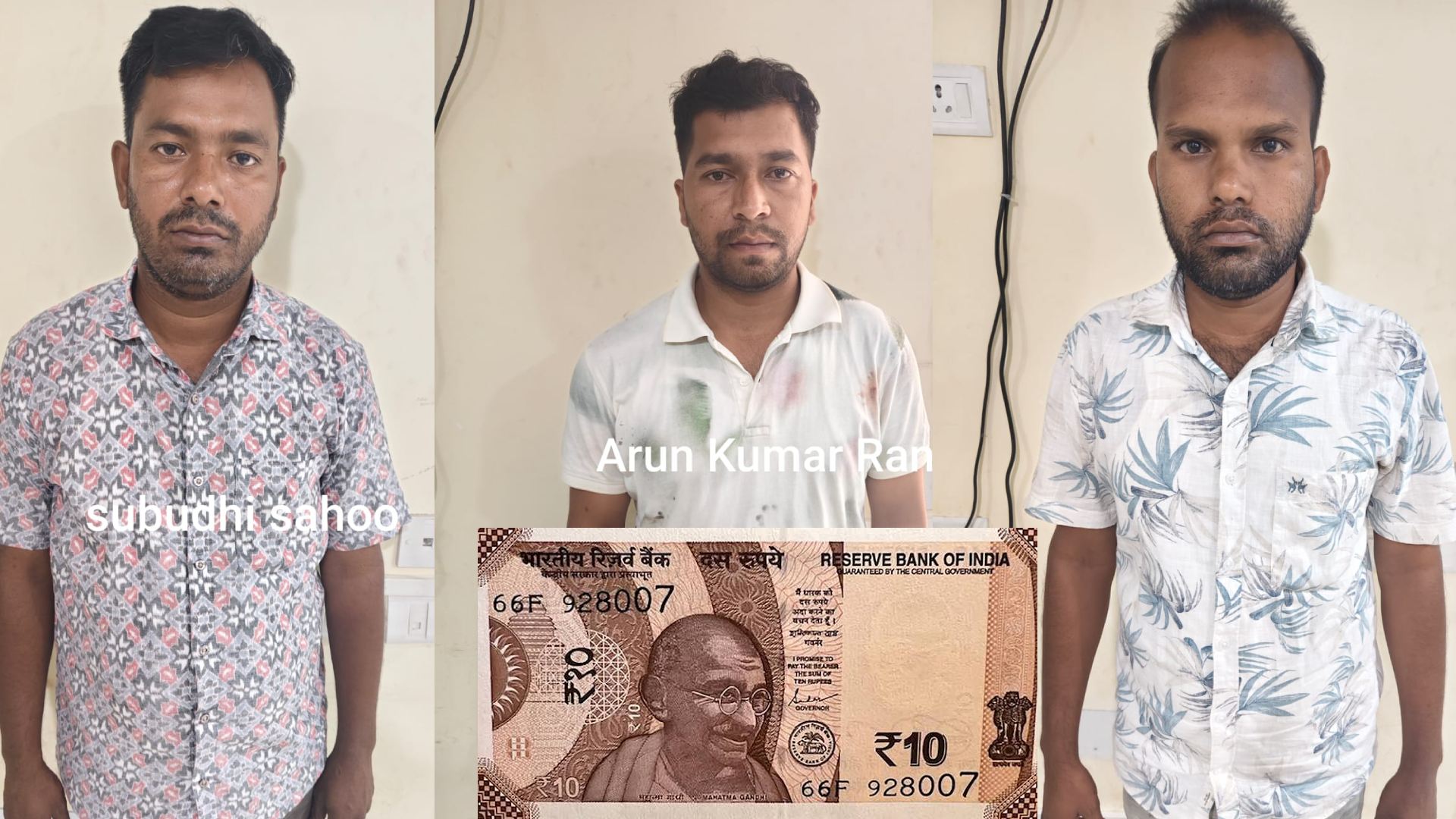 Rs 10 Currency Note 'Password' at Heart of Interstate Ganja Probe in Odisha; Chhattisgarh Police Seek Custody