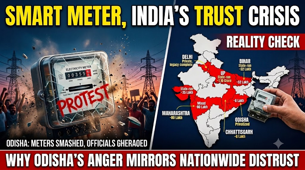 Dhenkanal Smart Meter Flashpoint: Why Odisha's Public Anger Mirrors a Nationwide Trust Crisis; Here’s State-by-State Reality-Check Behind India's Biggest Power
