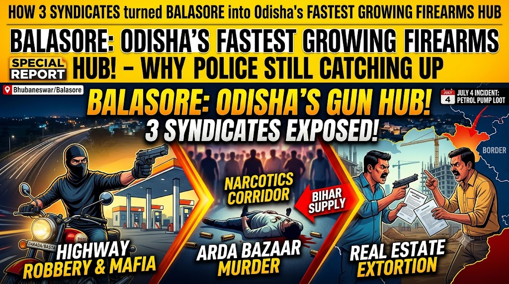 How Three Crime Syndicates Turned Balasore into Odisha's Fastest Growing Firearms Hub; Why Police Still Playing Catch-Up| Special Report