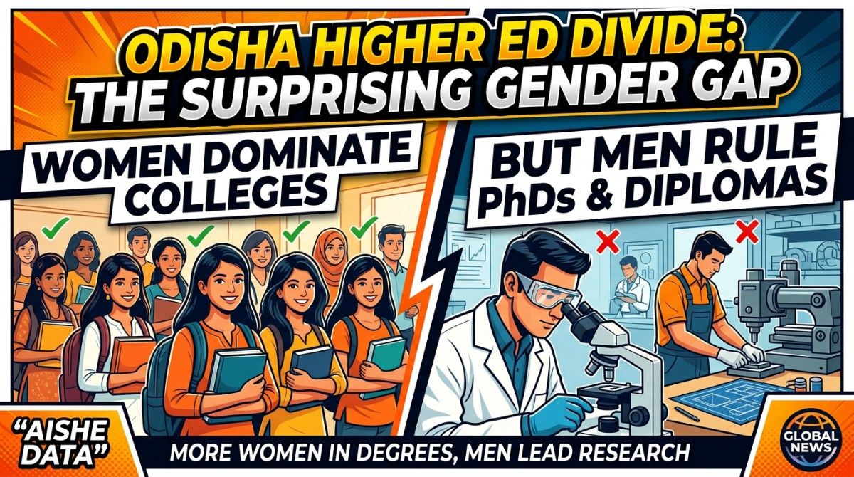 Women Rule Odisha's Colleges, But Men Take Over PhDs and Diplomas: AISHE Data Reveals a Surprising Higher Education Divide | Exclusive