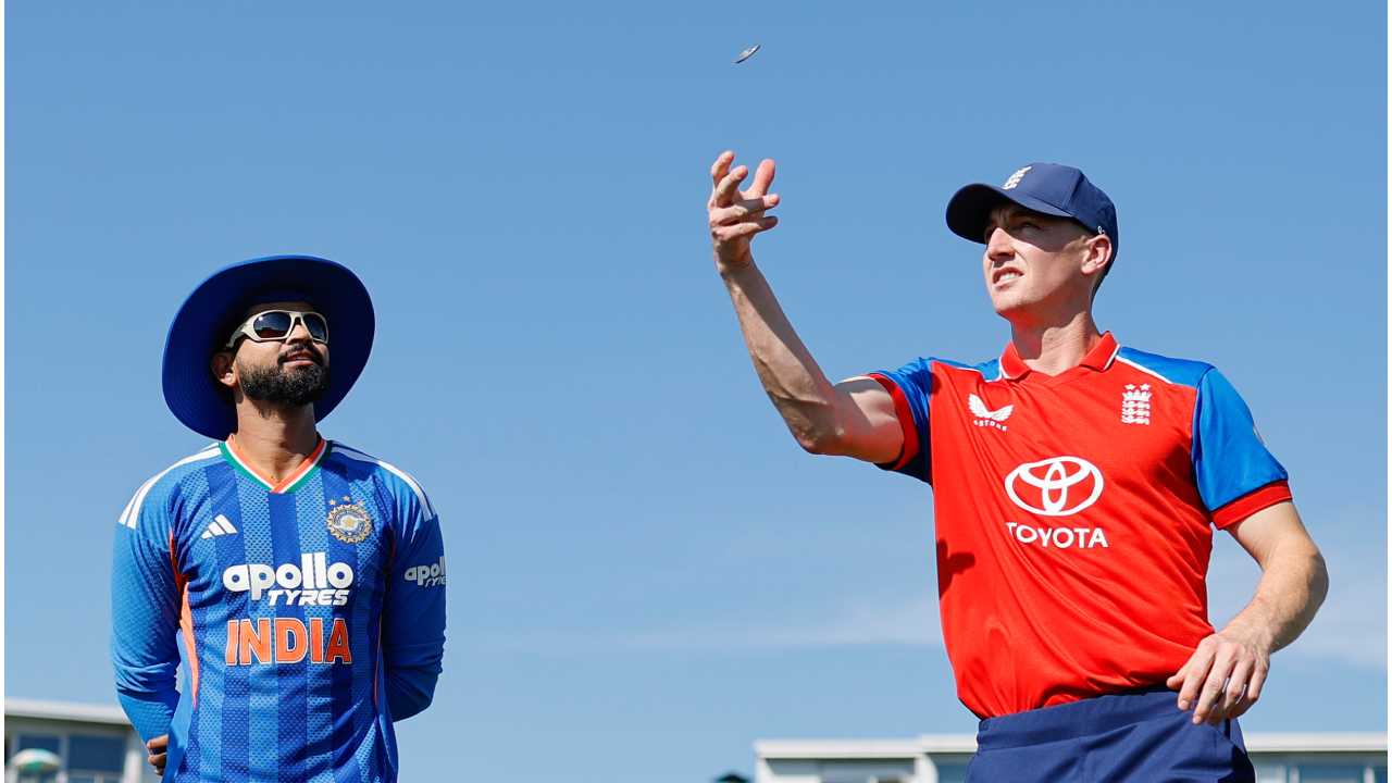 4th T20I: Washington, Prasidh Return As India Elect To Bat In Must-Win Clash With England
