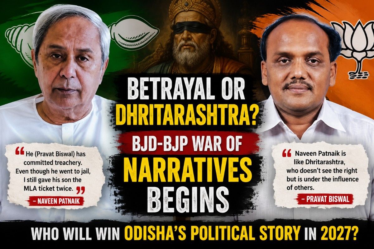 “One Cries ‘Betrayal’, the Other Sees ‘Dhritarashtra’: How Naveen Patnaik, Pravat Biswal Fighting 1st Narrative Battle Before Odisha’s 2027 Polls