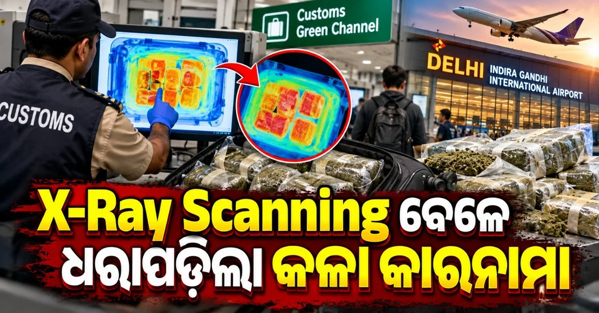ବିମାନ ଯାତ୍ରୀଙ୍କ ପାଖରୁ ମିଳିଲା ୪.୫ କୋଟି ମୂଲ୍ୟର ଗଞ୍ଜେଇ; ବ୍ୟାଙ୍କକ୍ ରୁ ଆସିଥିଲେ ଦିଲ୍ଲୀ