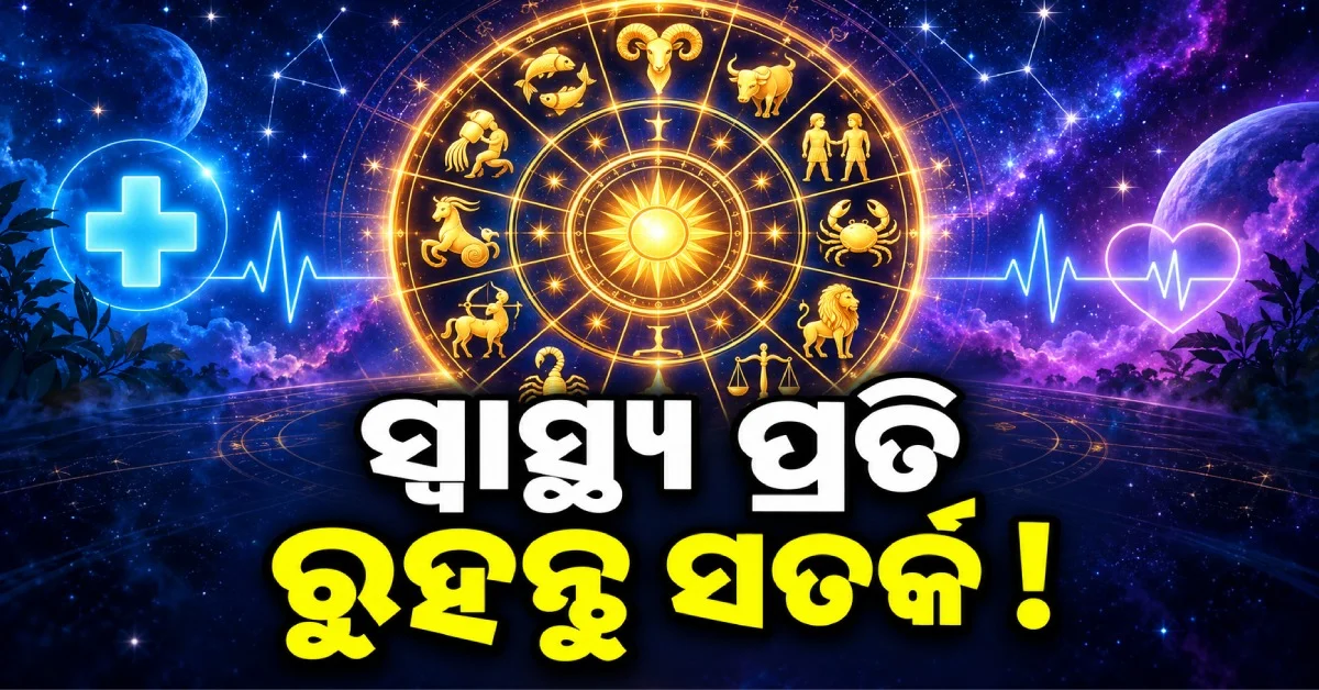 ଆଜିର ରାଶିଫଳ: ଚାକିରିରେ ବଢ଼ିବ କାମର ଚାପ, ସ୍ୱାସ୍ଥ୍ୟ ପ୍ରତି ରୁହନ୍ତୁ ସତର୍କ