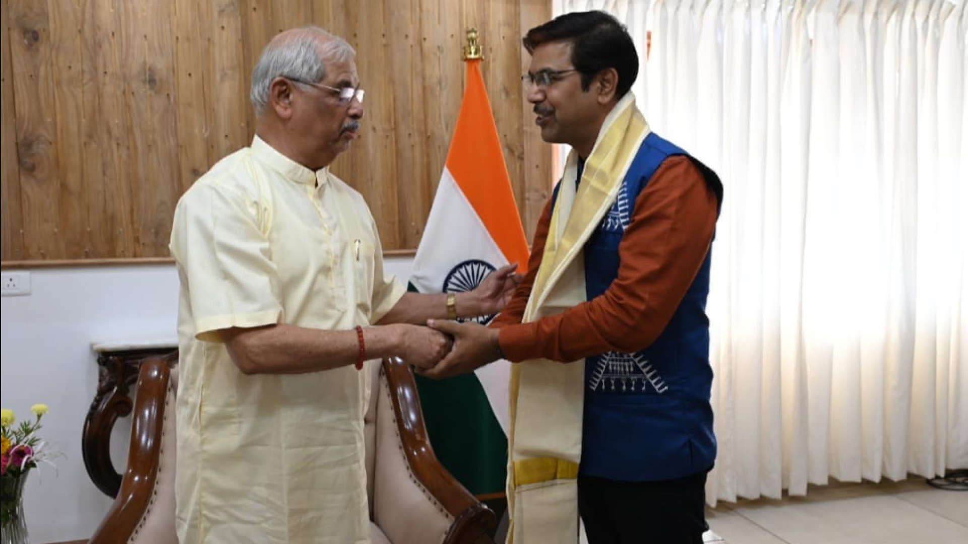 Sangram Sarangi meet Kerala Governor